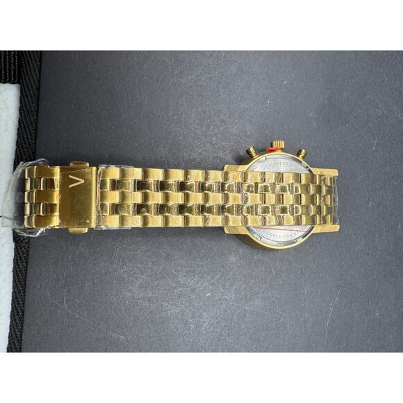 The 5th London Unisex Watch Gold Tone Stainless Steel White Face 38MM Brand New main image 5